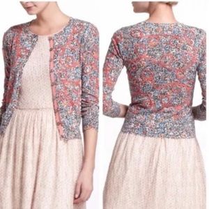 ANTHROPOLOGIE GUINEVERE Cardigan Sweater Size S